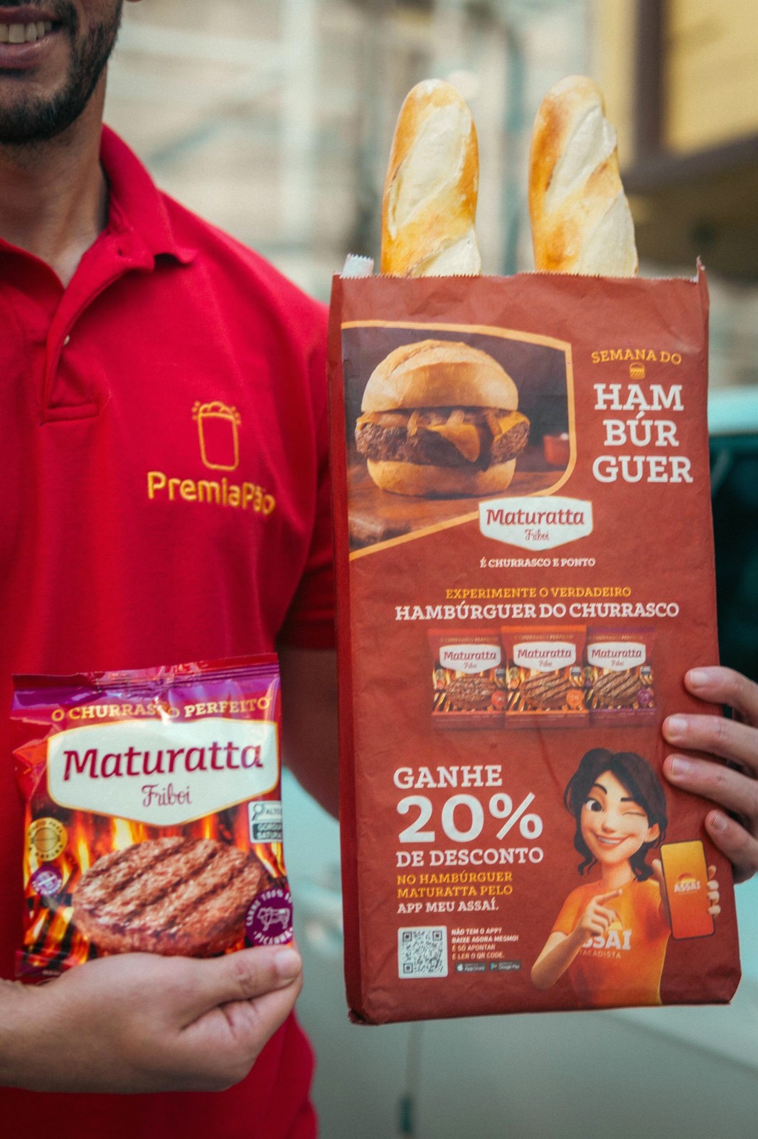 Campanha Maturatta Friboi em saquinhos Premia Pão